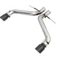 AWE Tuning 16-19 Chevrolet Camaro SS Axle-back Exhaust - Track Edition (Diamond Black Tips) - Racecraft Industries