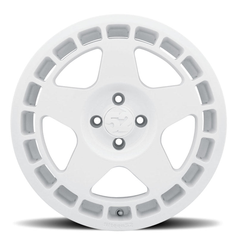 fifteen52 Turbomac 17x7.5 4x108 42mm ET 63.4mm Center Bore Rally White Wheel - Racecraft Industries