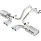 Borla 97-04 Chevrolet Corvette 5.7L 8cyl ATAK SS Catback Exhaust - Racecraft Industries