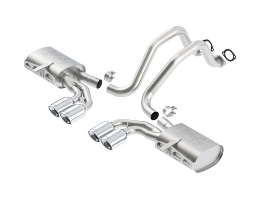 Borla 97-04 Chevrolet Corvette 5.7L 8cyl ATAK SS Catback Exhaust - Racecraft Industries
