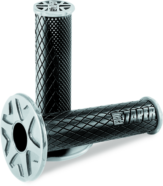 ProTaper Full Diamond Dual Density MX Grips - Black - Racecraft Industries