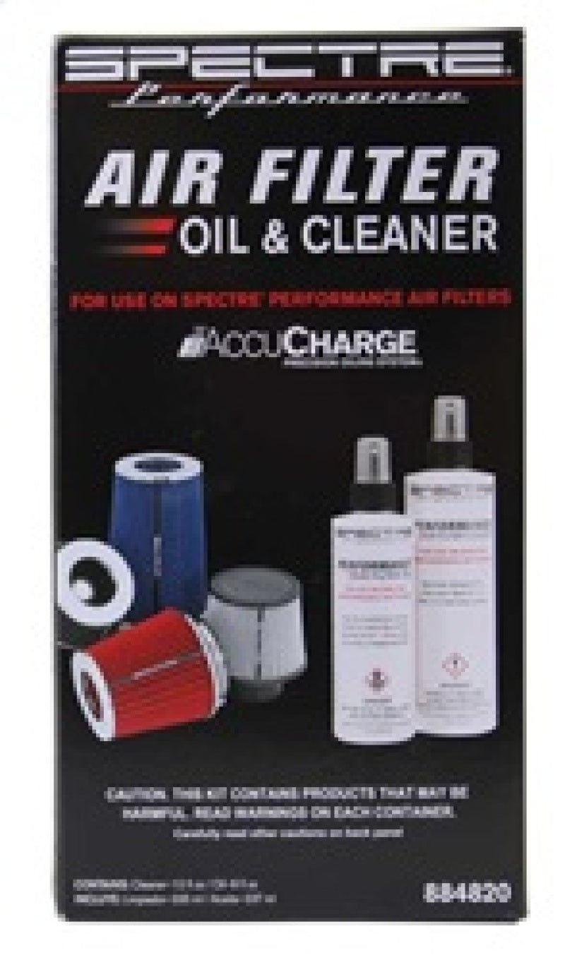 Spectre Accucharge Kit for HPR Filters - Clear - Racecraft Industries