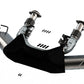 Borla 2020 Chevrolet Corvette C8 6.2 ATAK 3in Exhaust System Dual Round Rolled A/C Black Chrome Tips - Racecraft Industries