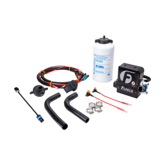 Fleece Performance 11-16 GM 2500/3500 Duramax Auxiliary Heated Fuel Filter Kit - Racecraft Industries