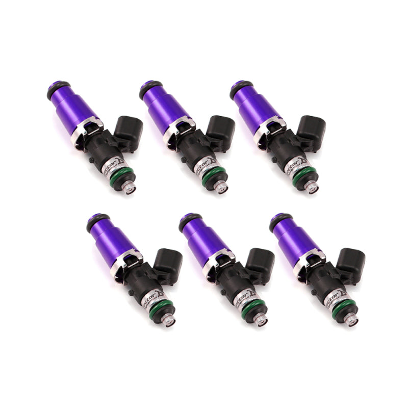 Injector Dynamics 2600-XDS Injectors - 60mm Length - 14mm Top - 14mm Lower O-Ring (Set of 6) - Racecraft Industries