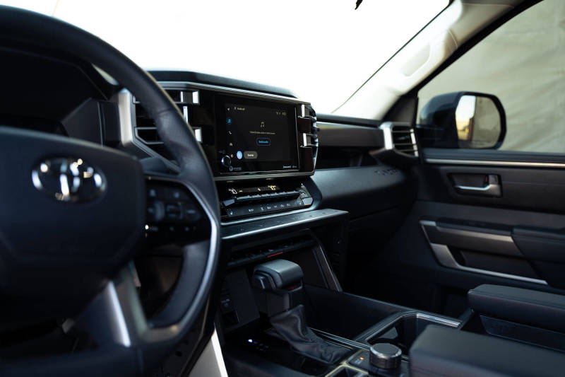 DV8 Offroad 22-23 Toyota Tundra Center Console Molle Panels/Device Mount - Racecraft Industries