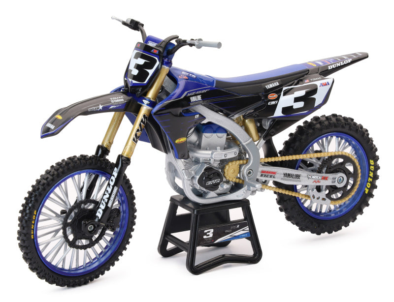 New Ray Toys Yamaha YZ450F Factory Team (Eli Tomac #3)/ Scale - 1:12 - Racecraft Industries