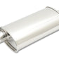 Vibrant StreetPower Oval Muffler 3.50in Inlet/Outlet (Offset-Center) - Racecraft Industries