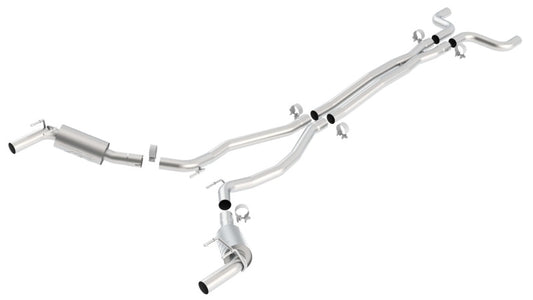 Borla 10-13 Chevy Camaro SS 6.2L V8 ATAK Catback Exhaust Incl. X Pipe works w/GFX Package - Racecraft Industries
