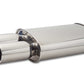 Vibrant StreetPower Turbo Oval Muff w/ Dual 3.5in Round Tips Straight Cut Bev Edge 3in inlet I.D. - Racecraft Industries