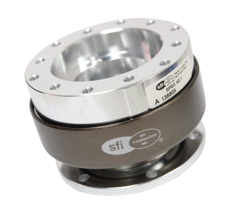 NRG Quick Release Gen 2.0 - Silver Body / Chrome Ring SFI Spec 42.1 - Racecraft Industries