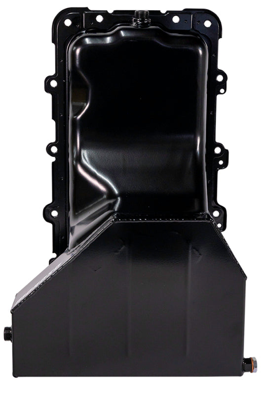 Moroso Ford 4.6/5.4L (w/Rear Sump) Road Race Baffled Wet Sump 8qt 6.5in Steel Oil Pan - Racecraft Industries