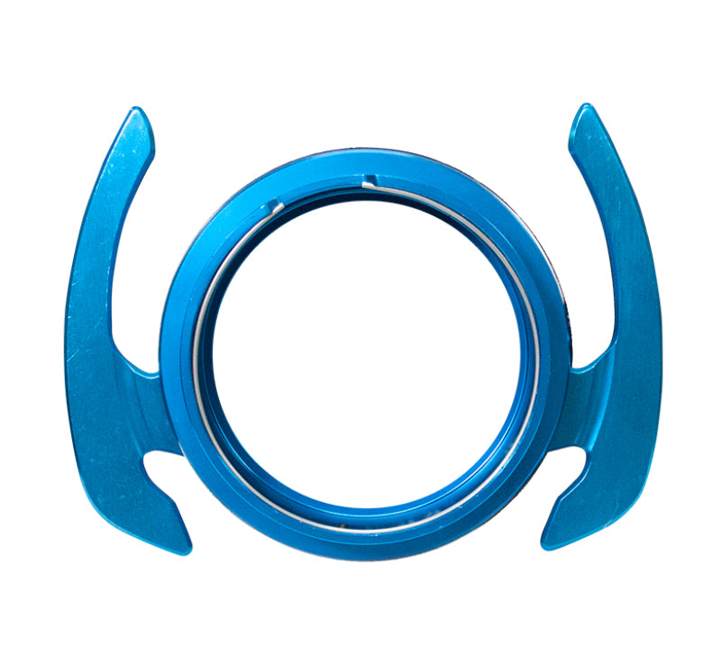 NRG Quick Release Kit Gen 4.0 - Blue Body / Blue Ring w/ Handles - Racecraft Industries