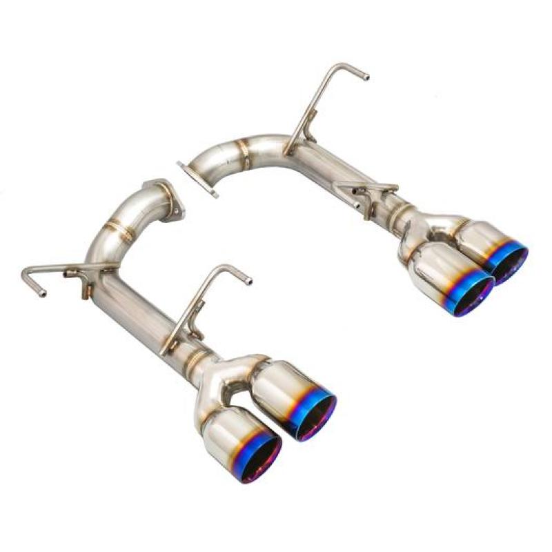 Remark 2015+ Subaru WRX/STI VA Axle Back Exhaust w/Titanium Stainless Double Wall Tip - Racecraft Industries