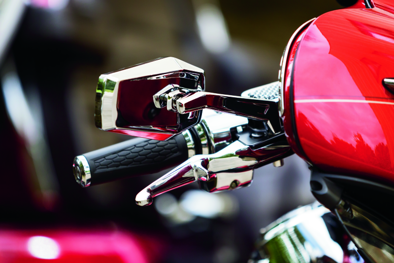 Kuryakyn Hex Mirrors Chrome - Racecraft Industries