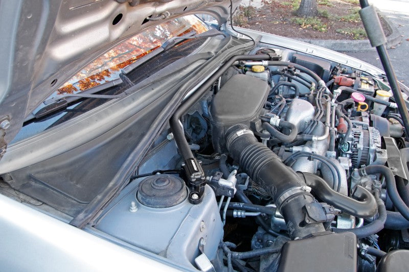 Perrin 02-07 Subaru Impreza (WRX/STi/RS/2.5i) / 04-08 Forester Front Strut Brace - Black - Racecraft Industries