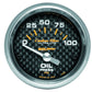 Autometer Carbon Fiber 52mm 100 PSI Electronic Oil Pressure Gauge - Racecraft Industries