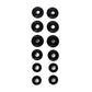 BLOX Racing 16-21 FK Civic - Front - 12 Pieces Subframe Hard Collar Kit - Racecraft Industries