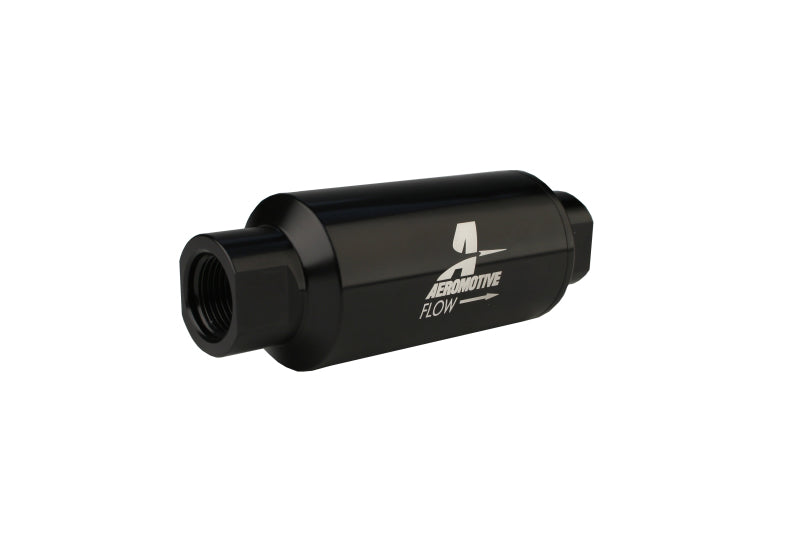 Aeromotive In-Line Filter - AN-10 - Black - 100 Micron - Racecraft Industries