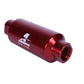 Aeromotive In-Line Filter - (AN-10) 10 Micron Microglass Element Red Anodize Finish - Racecraft Industries