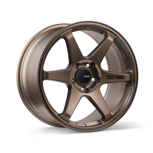 Enkei T6R 18x9.5 38mm Offset 5x114.3 Bolt Pattern 72.6 Bore Copper Wheel - Racecraft Industries