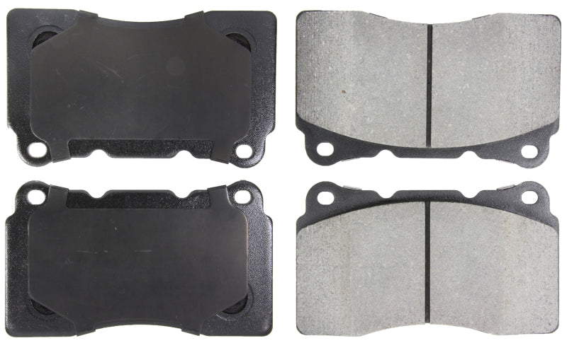 StopTech Performance 04-07 STi / 03-06 Evo / 08-10 Evo / 10+ Camaro Front Brake Pads - Racecraft Industries