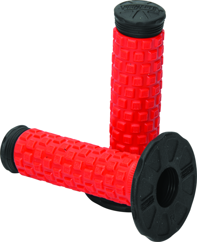 ProTaper Pillow Top Grips - Red/Black - Racecraft Industries