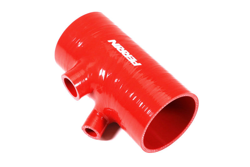Perrin 2022+ Subaru WRX Red 3in Turbo Inlet Hose w/ Nozzle (Short) - Racecraft Industries