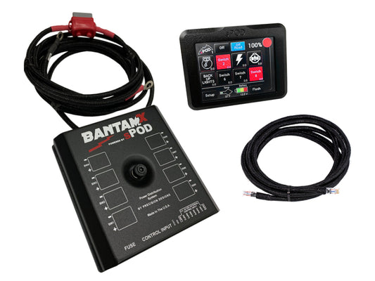 Spod BantamX Touchscreen for Uni (84 In Battery Cables) - Racecraft Industries