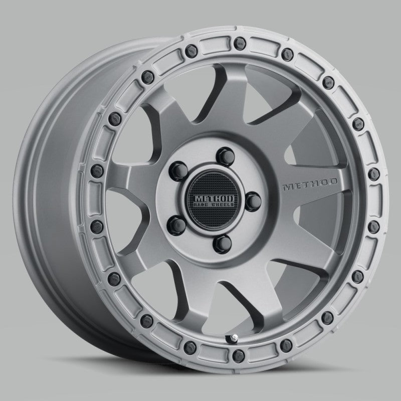 Method MR317 17x8.5 0mm Offset 5x5 71.5mm CB Matte Black Wheel - Racecraft Industries
