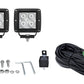 Hella HVF Cube 4 LED Off Road Kit - 3.1in 2X12W - Racecraft Industries