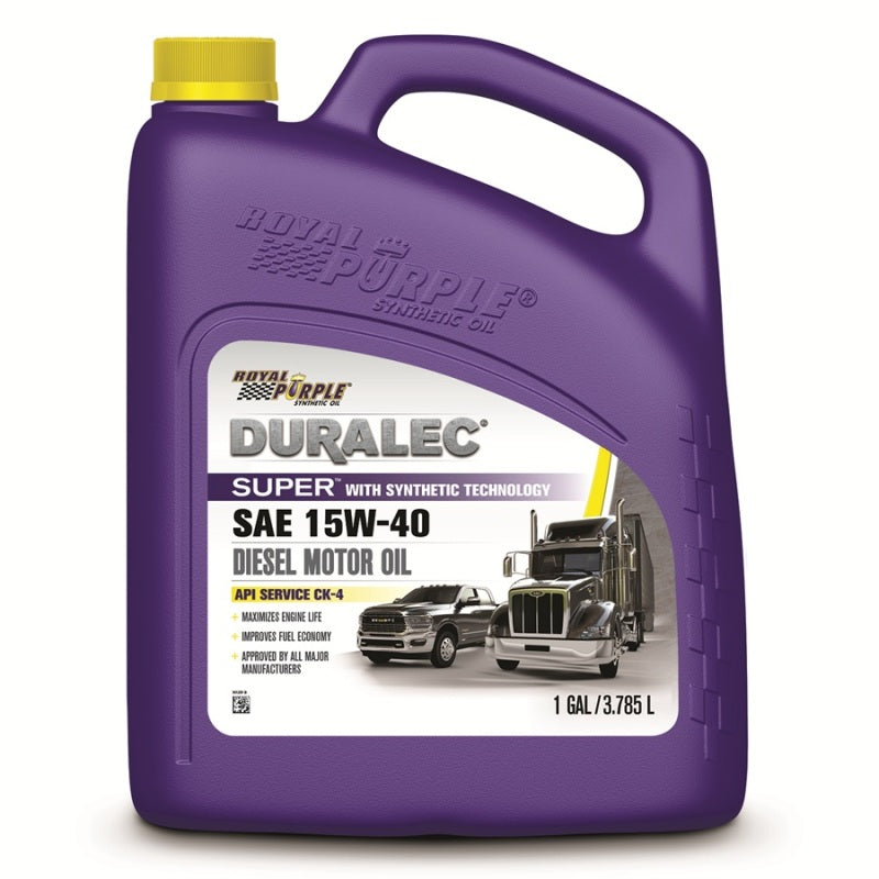 Royal Purple Duralec Super Diesel 15W-40 CK-4 Motor Oil - 1 Gallon - Racecraft Industries