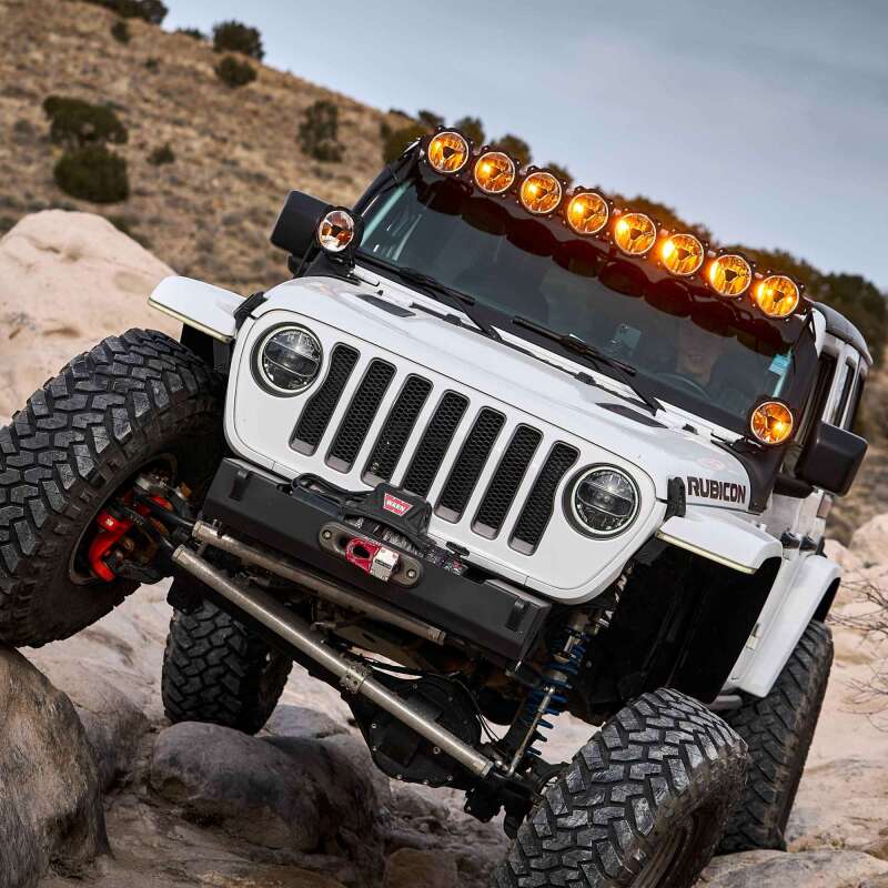 KC HiLiTES Gravity Titan LED Light Bar - 50in. (8-Light) - Racecraft Industries