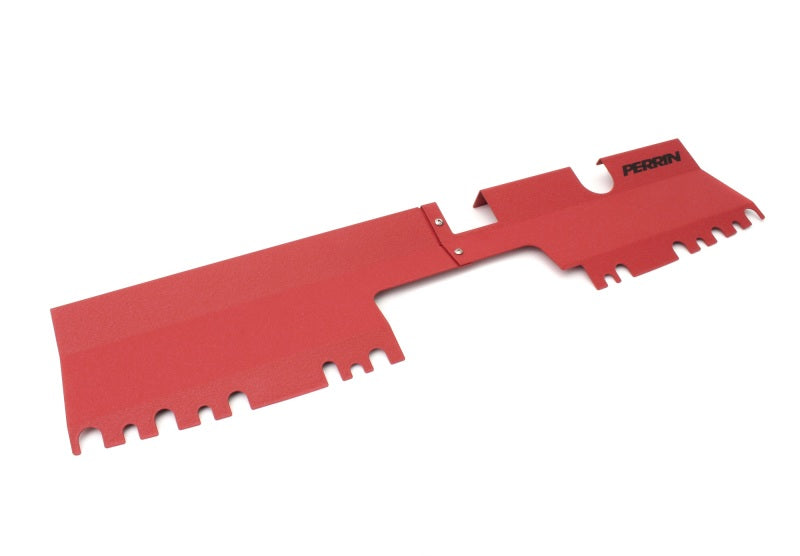 Perrin 15-21 WRX/STI Radiator Shroud (Without OEM Intake Scoop) - Red - Racecraft Industries