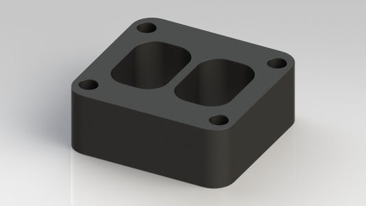 Fleece Performance 01-13 GM Duramax 6.6L 1.5in T4 Pedestal Spacer - Racecraft Industries