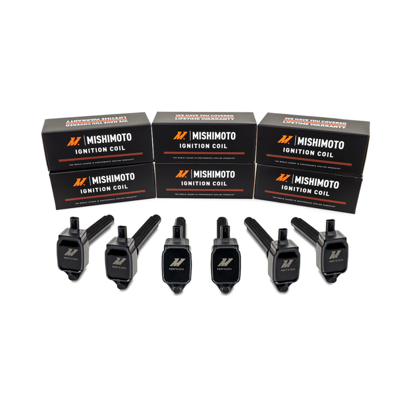 Mishimoto 12-18 Jeep Wrangler 3.6L Six Cylinder Ignition Coil Set - Racecraft Industries