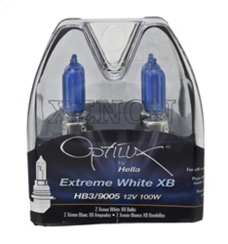 Hella HB3 9005 12V 100W Xenon White XB Bulb (Pair) - Racecraft Industries