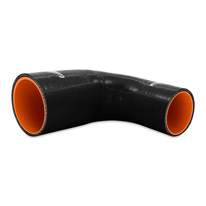 Mishimoto Silicone Reducer Coupler 90 Degree 2.5in to 3in - Black - Racecraft Industries
