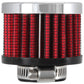 K&N 3/4 inch ID 2 inch OD 1.5 inch H Clamp On Crankcase Vent Filter - Racecraft Industries