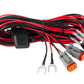 Diode Dynamics Light Duty Dual Output Light Bar Wiring Harness - Racecraft Industries