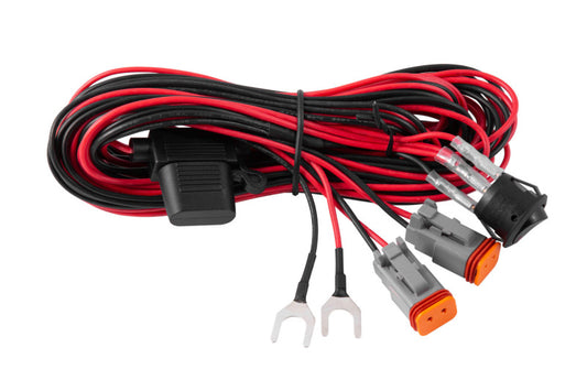 Diode Dynamics Light Duty Dual Output Light Bar Wiring Harness - Racecraft Industries