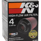 K&N Universal Air Filter (4in. Flange / 6in. Base OD / 4-5/8in. Top OD / 6in. Height) - Racecraft Industries