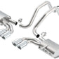 Borla 97-04 Chevrolet Corvette 5.7L 8cyl ATAK SS Catback Exhaust - Racecraft Industries