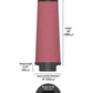 K&N Universal Rubber Filter 4inch FLG / 6inch OD-B / 4-5/8inch OD-T / 14inch H - Racecraft Industries