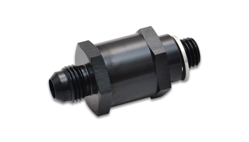 Vibrant Fuel Pump Check Valve -8AN Male Flare to 12mm x 1.5 Metric - Racecraft Industries