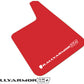 Rally Armor Universal Fit (No Hardware) UR Plus Black UR Mud Flap w/ Red Logo - Racecraft Industries