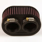 K&N Universal Rubber Filter - Racecraft Industries