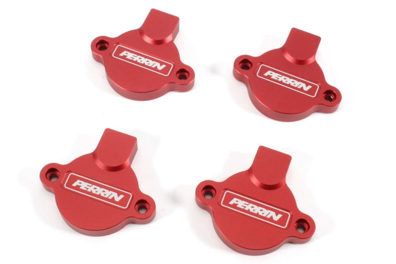 Perrin 15-22 WRX Cam Solenoid Cover - Red - Racecraft Industries