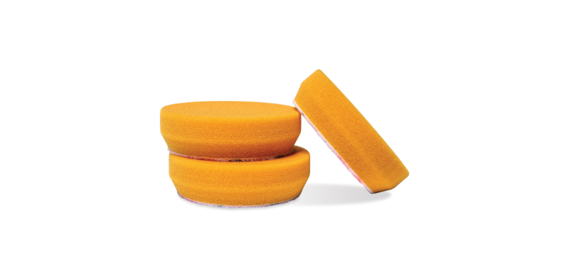 Griots Garage 3in Orange Polishing Pads (Set of 3) - Racecraft Industries