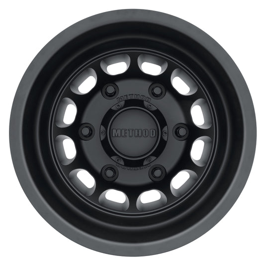 Method MR901 - REAR 16x5.5 -138mm Offset 6x205 161.04mm CB Matte Black Wheel - Racecraft Industries